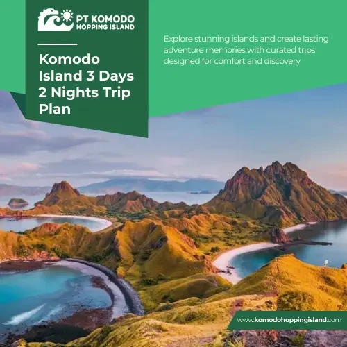Komodo island 3 days 2 nights trip plan